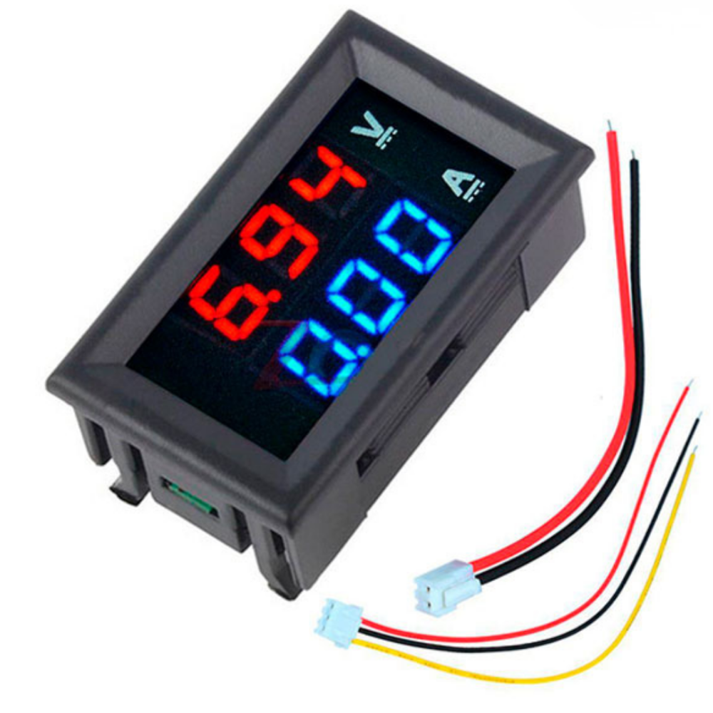 Voltimetro Amperimetro 100V 10A