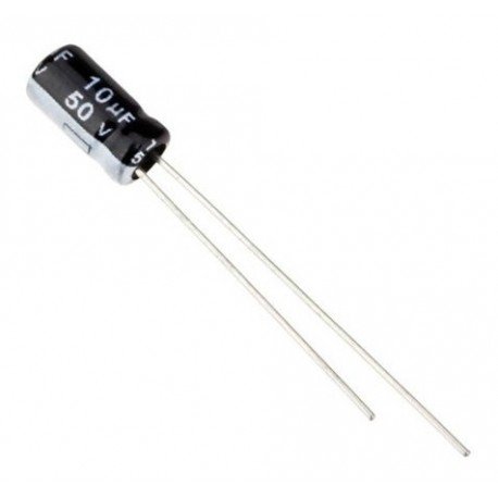 10uF 50V Capacitor Electrolitico