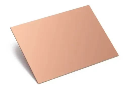 Placa virgen 30x20cm cobre/ vaquelita