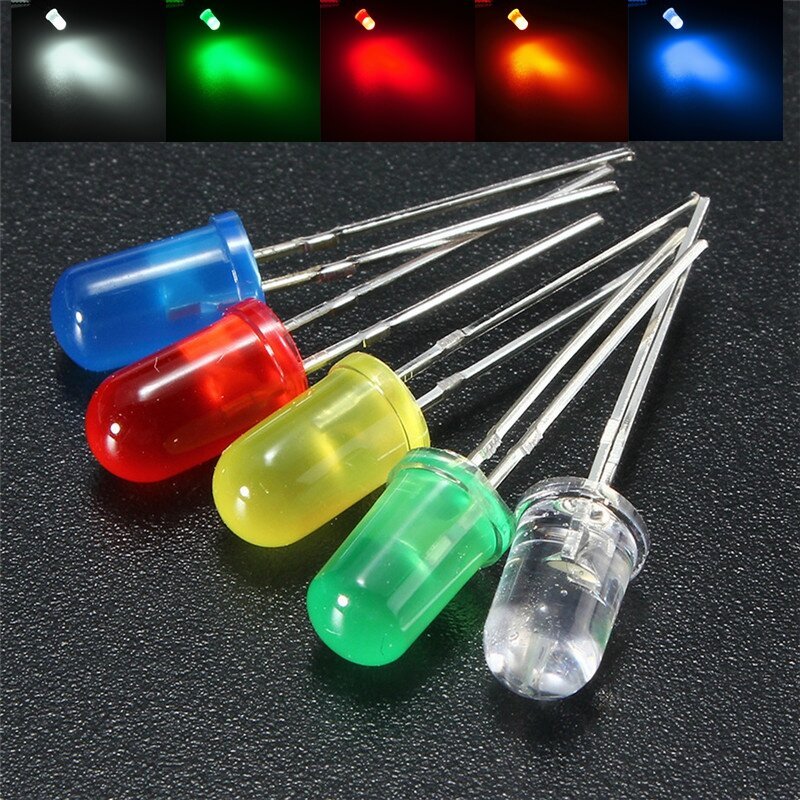 LED 5mm BRILLO NORMAL