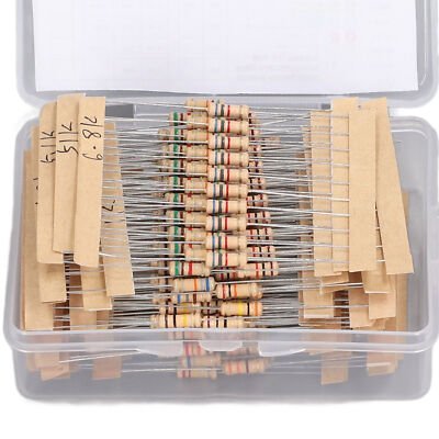 KIT de resistencias 300pcs 1/2W 5% 30Valores 10pcs