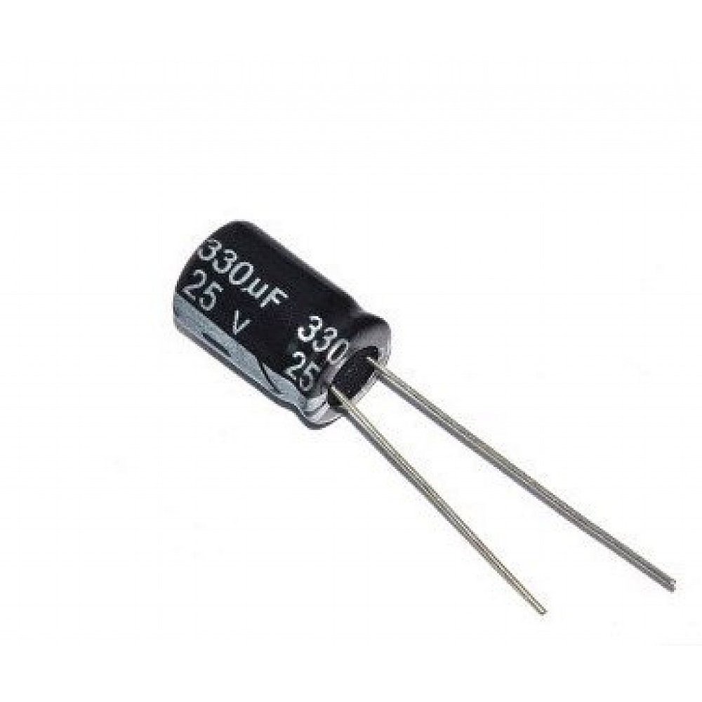 330uF 25V Capacitor Electrolitico