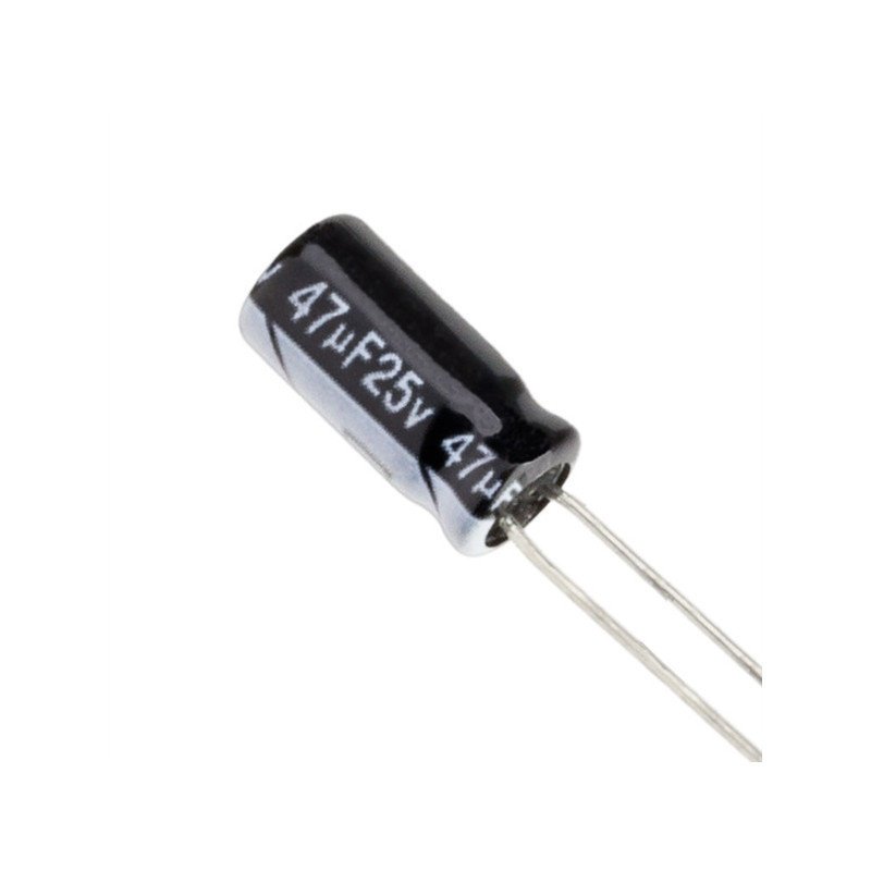 47uF 25V Capacitor Electrolitico