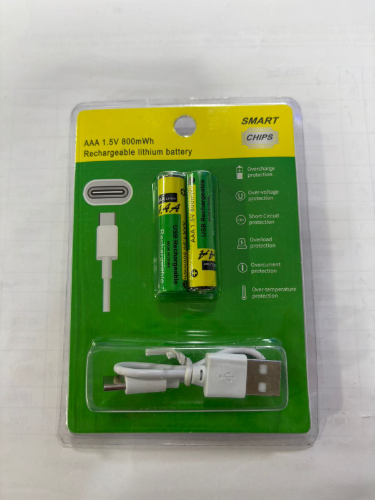 Pilas AAA RECARGABLE TIPO C 1.5V