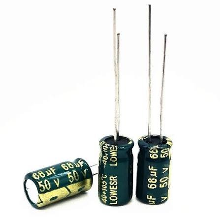 68uF 50V Capacitor Electrolitico