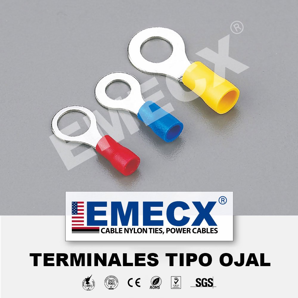 Terminal tipo OJAL RV1 2MM - 3MM