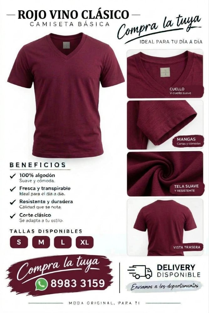 Rojo Vino Cuello V