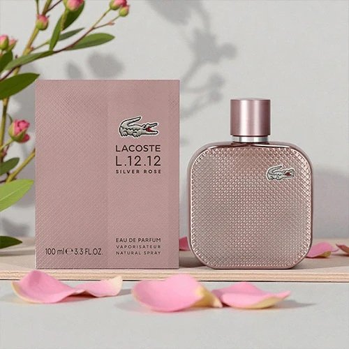 Lacoste L.12.12 Silver Rose