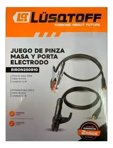 JUEGO PINZA ELECTRODO-MASA 250