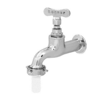 BOGNAR GRIFO JARDIN CROMADO 1/2 3/4 PLATA