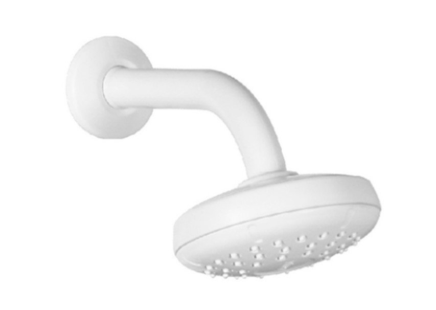 DUCHA FRIA 4" - 1/2" - BLANCA  VIQUA