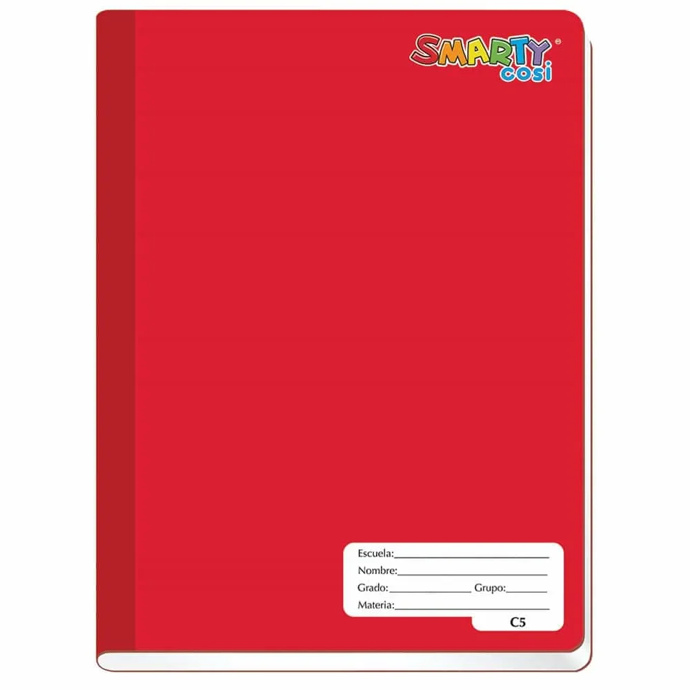 Cuaderno Smarty Cosi Cuadro Chico Cosido Profesional 100 Hojas 08032