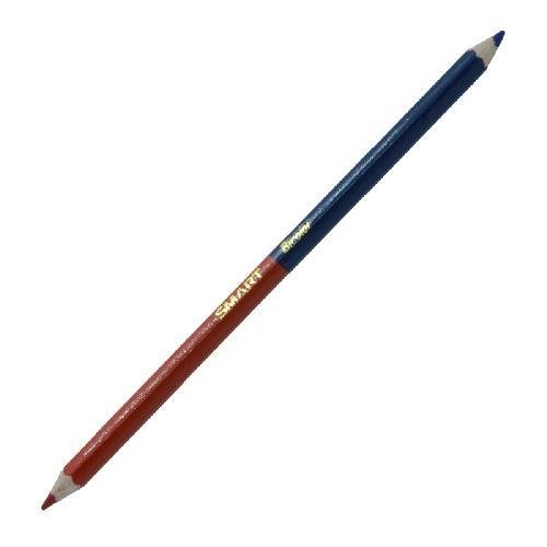 Lápiz Smarty Bicolor Rojo-Azul Delgado 1 Pieza