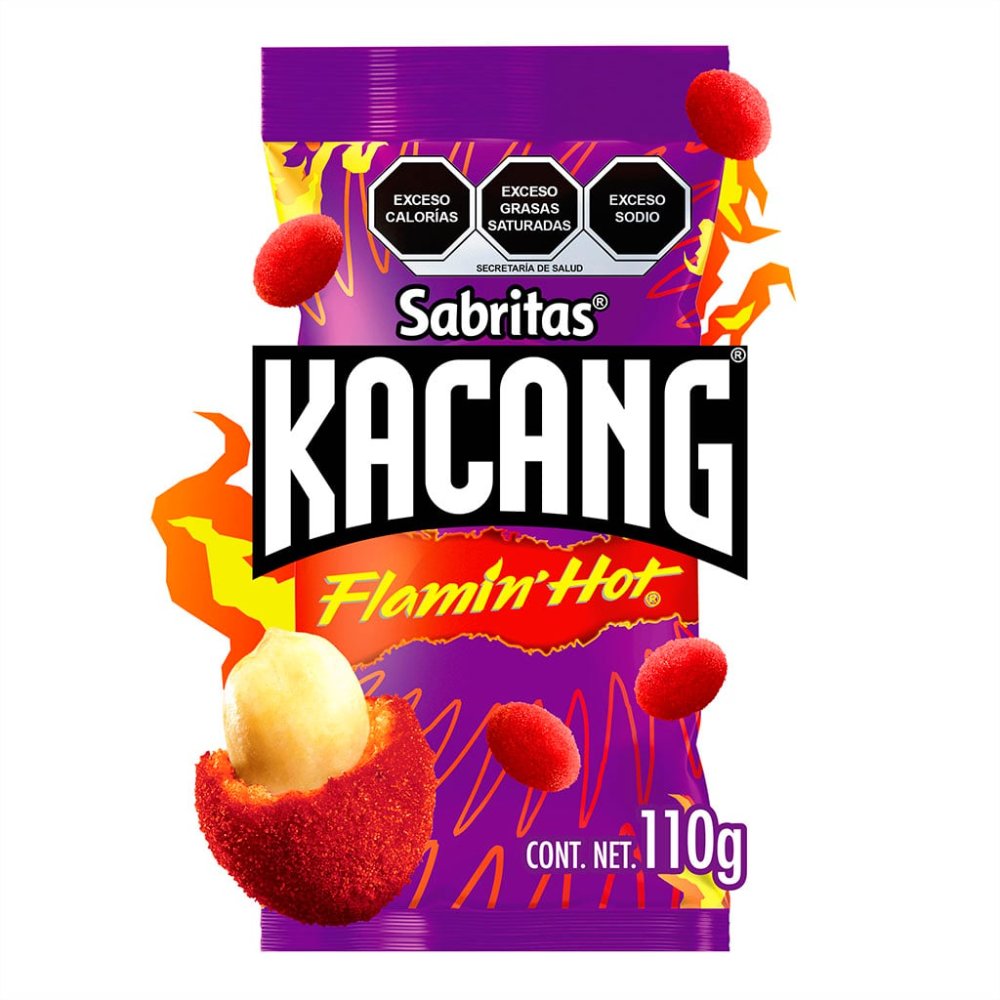 Cacahuate Kacang Flamin Hot 110g