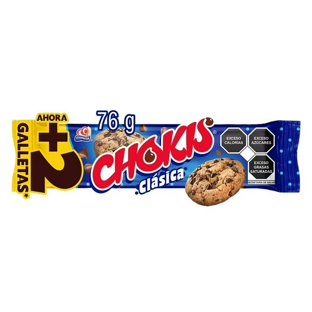 Galleta Gamesa Chokis Clasica +2 76 g