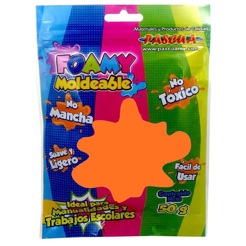 Foamy Moldeable Pascua Naranja Zempazuchiltl  50 g FM-MNJ