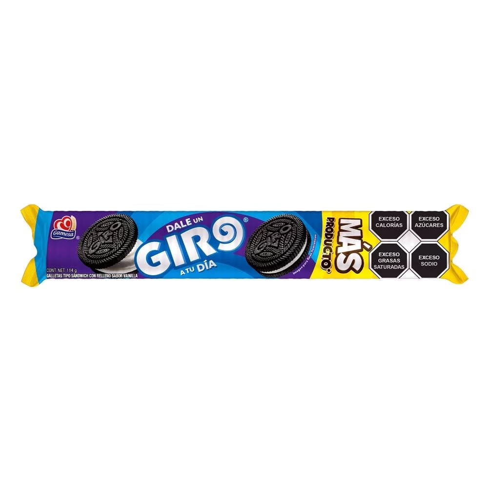 Galleta Gamesa Giro 114 g +2