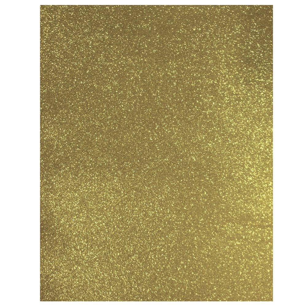 Foamy Pascua Tamaño Carta Diamantina Oro Claro