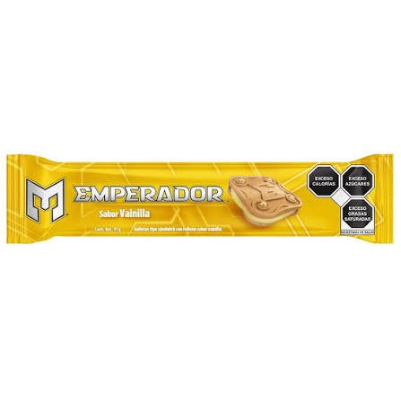 Galleta Gamesa Emperador Vainilla 91 g