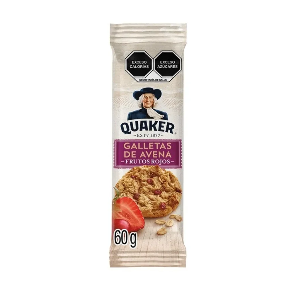 Galleta Quaker Frutos Rojos 60 g