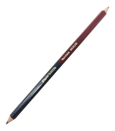 Lápiz Bicolor Paper Mate Verithin Rojo-Azul