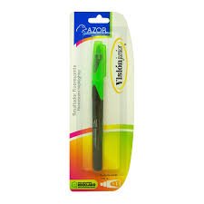Marcatexto Azor Vision Junior Punta Cincel Verde 1 Pieza