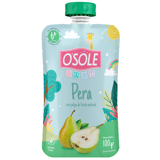 COMPOTA DE PERA OSOLE SOBRE 100G