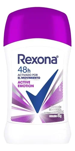 DESODORANTE REXONA BARRA ACTIVE EMOTION 45ML