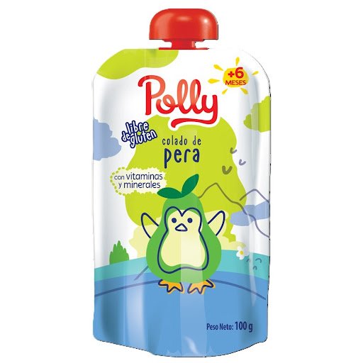 COMPOTA SOBRE POLLY PERA 100GR
