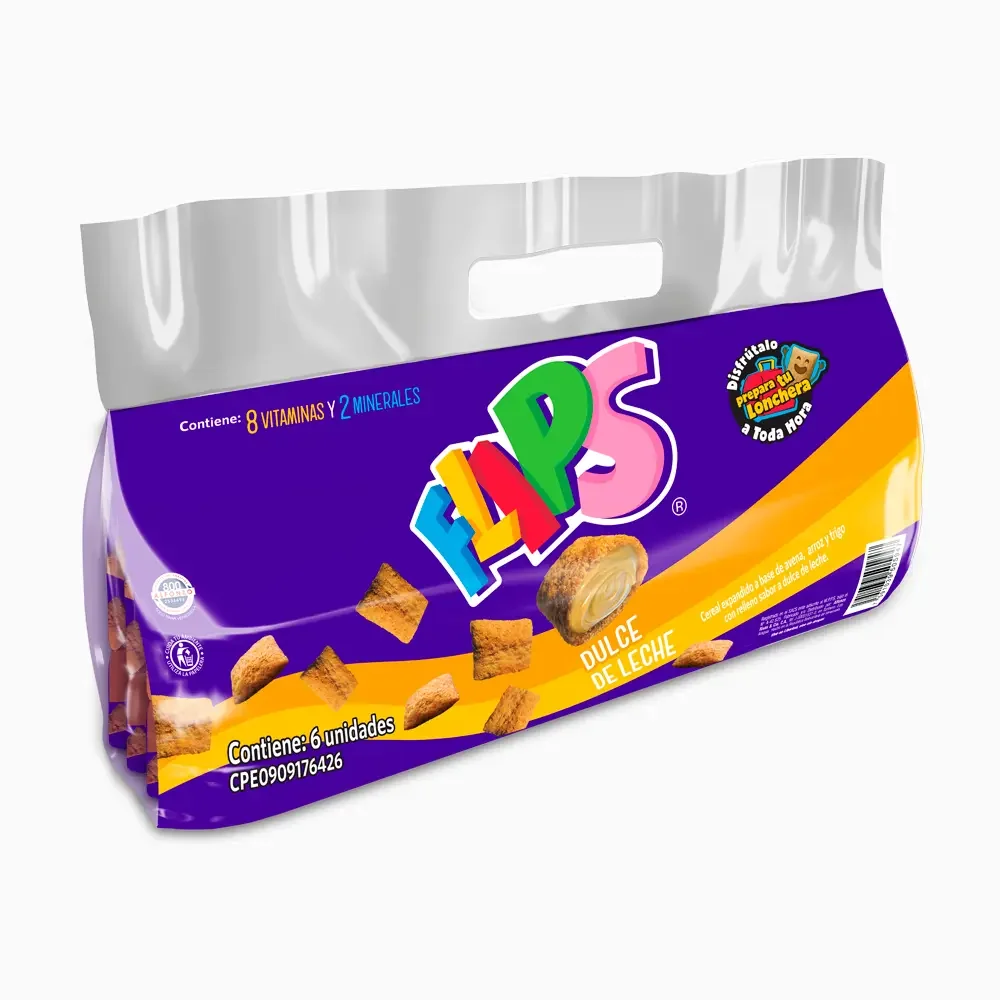 FLIPS DULCE LECHE 12X28GR