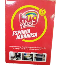 ESPONJA DE ALAMBRE JABONOSO HUGME X5