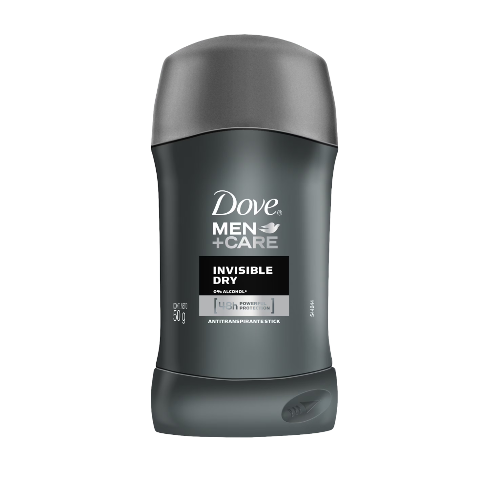 DESODORANTE DOVE MEN INVISIBLE DRY BARRA X50G