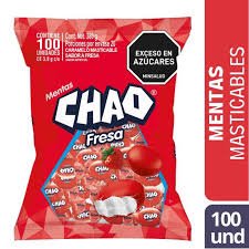 CARAMELO CHAO FRESA X100UND