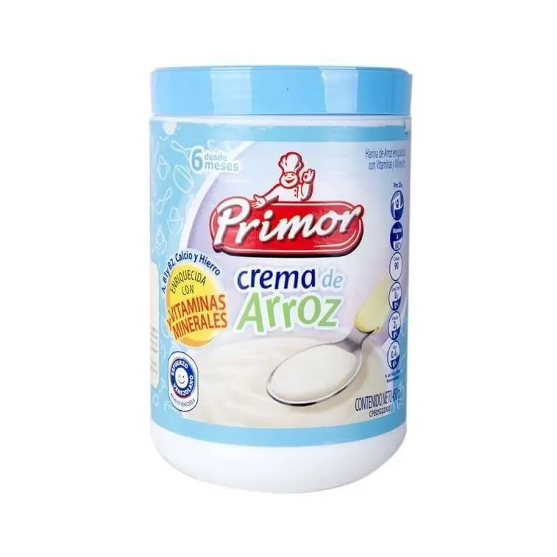 CREMA DE ARROZ PRIMOR POTE 450GR
