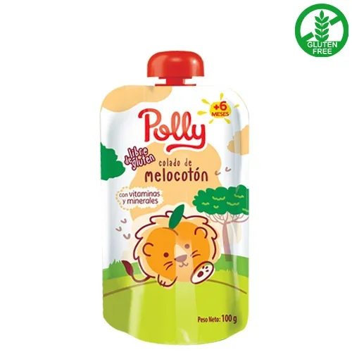 COMPOTA SOBRE POLLY MELOCOTON 100GR