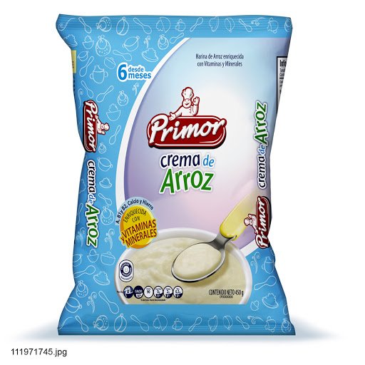 CREMA DE ARROZ PRIMOR SOBRE 450GR