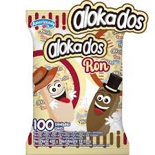 CARAMELO ALOKADOS RON X100UNI