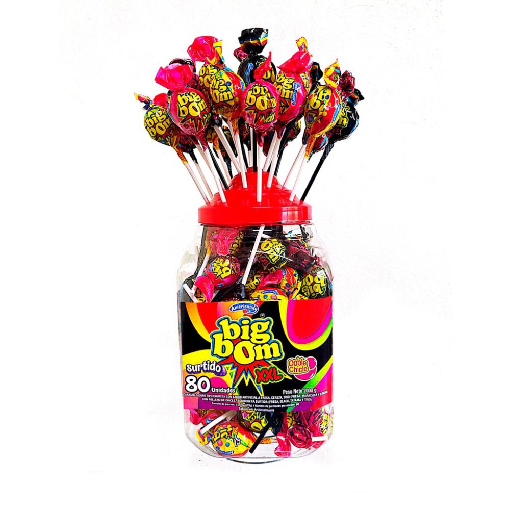 CHUPETA BIG BOM POTE SURTIDO X80