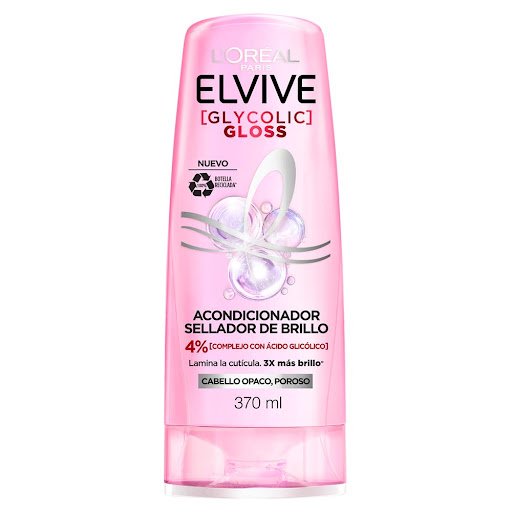 ACONDICIONADOR ELVIVE BRILLO GLYCOLIC 370ML
