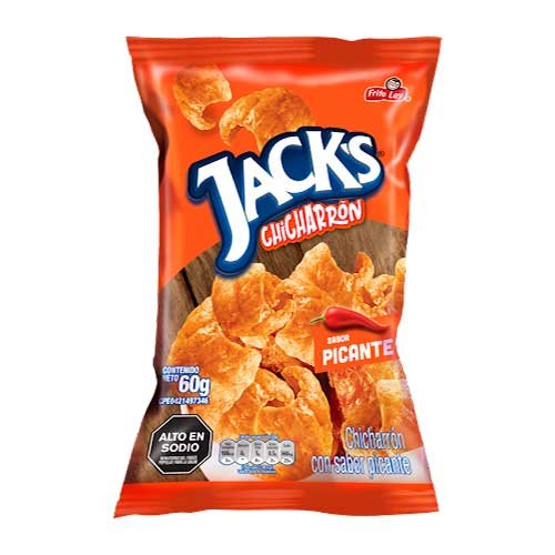 CHICHARRON JACK PICANTE 60G