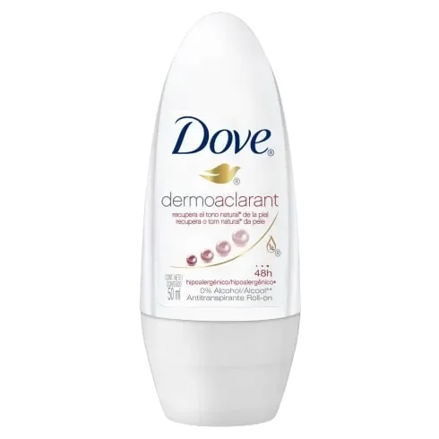 DESODORANTE DOVE DERMO ACLARANTE ROLLON X50G