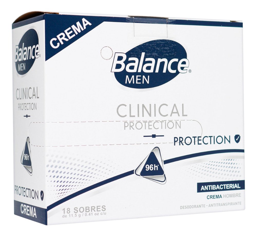 DESODORANTE BALANCE MEN SOBRE 18X11.5G