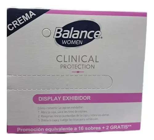 DESODORANTE BALANCE WOMEN SOBRE 18X11.5G