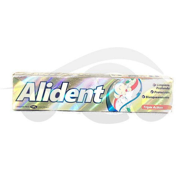 CREMA DENTAL ALIDENT TRIPLE ACTION-EXTRA BLANCURA 12X100ML