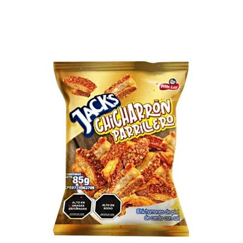 CHICHARRON JACKS PARRILLERO 85G
