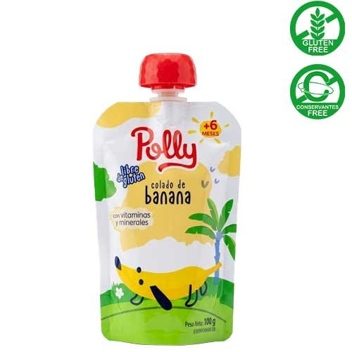 COMPOTA SOBRE POLLY BANANA 100GR