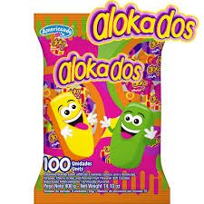 CARAMELO ALOKADOS SURTIDO X100UNI