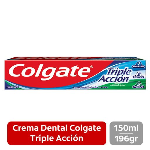 CREMA DENTAL COLGATE TRIPLE ACCION 12X150ML
