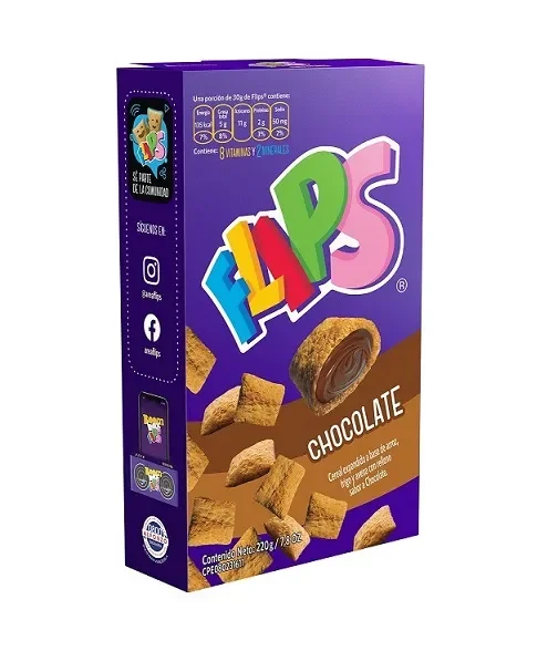 FLIPS CHOCOLATE 220G