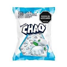 CARAMELO CHAO MENTA X100UND
